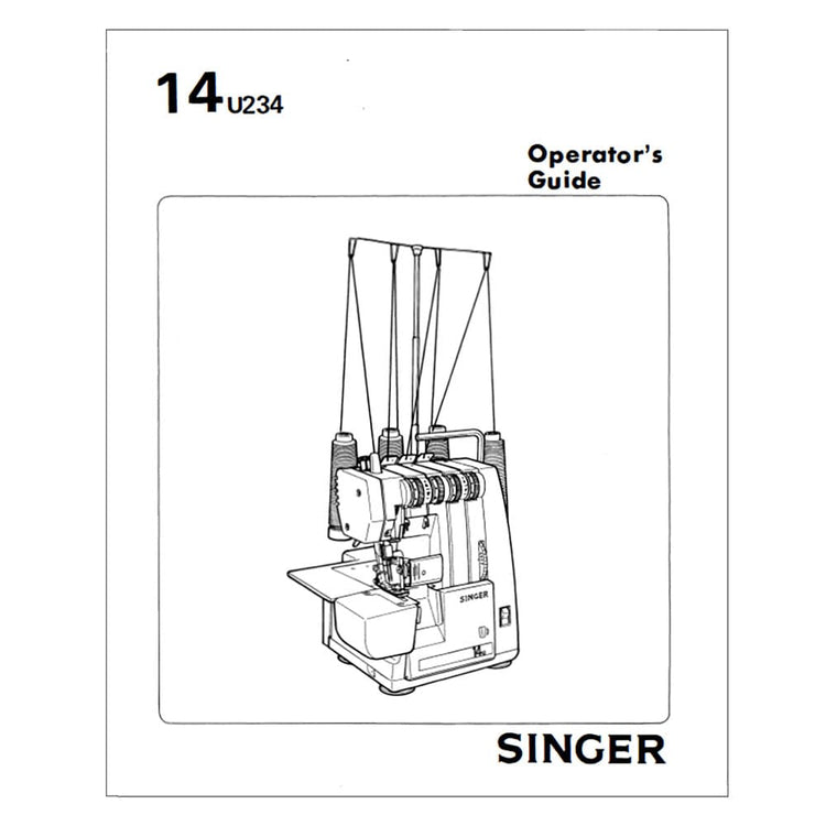 Singer 14U234 Instruction Manual image # 124080