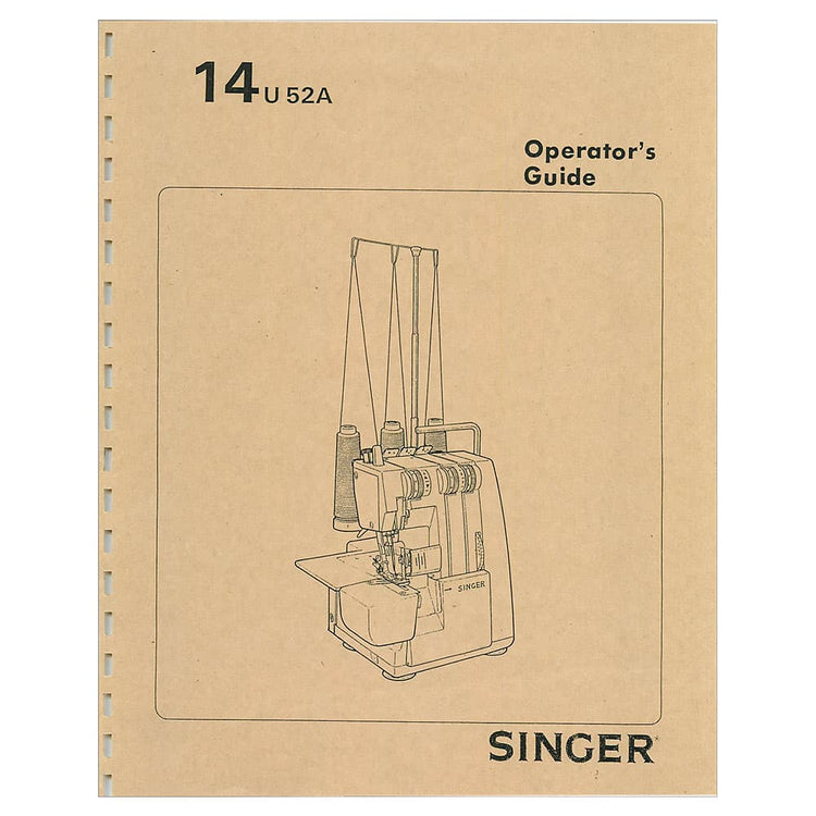 Singer 14U52A Instruction Manual image # 123709