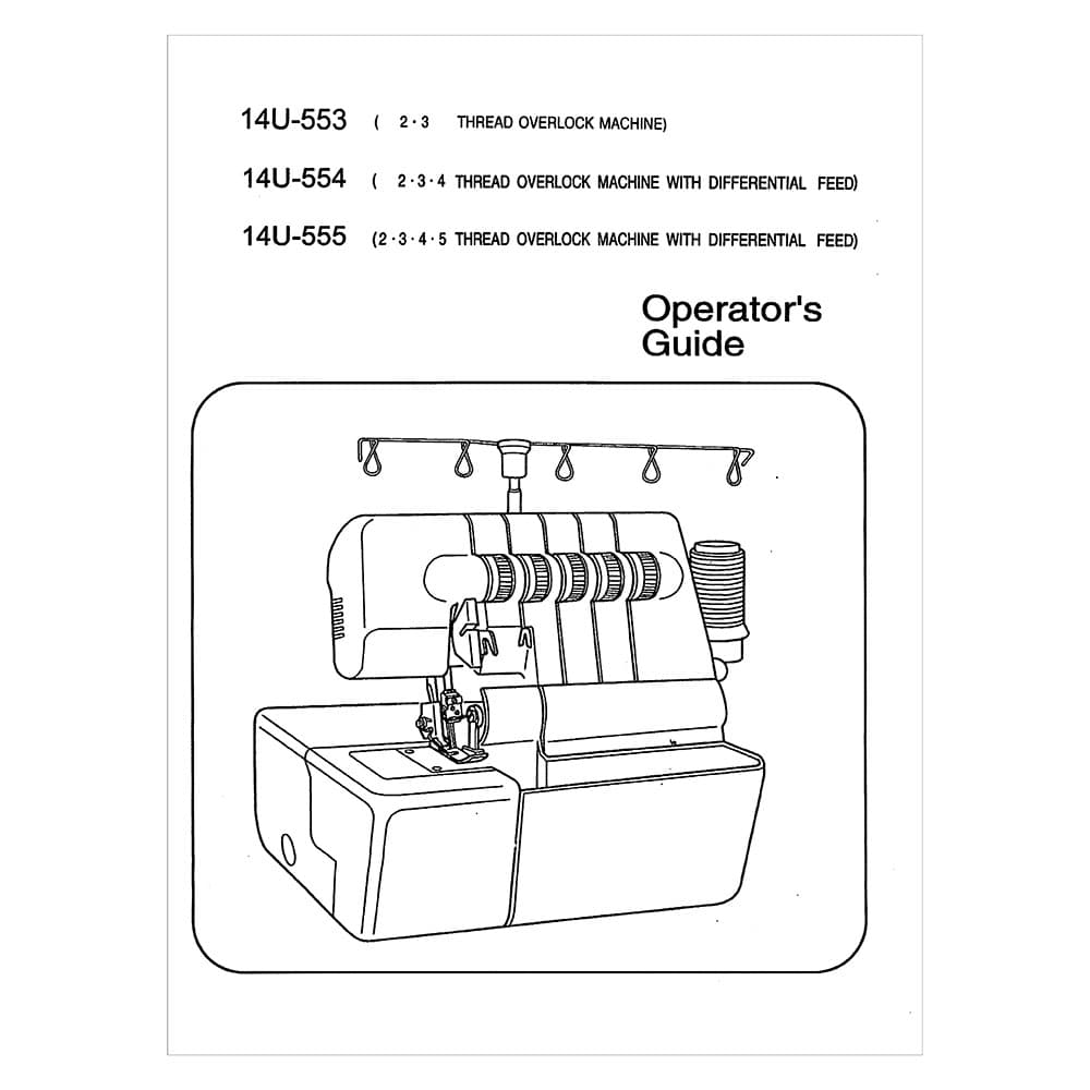 Singer 14U555 Instruction Manual image # 124153