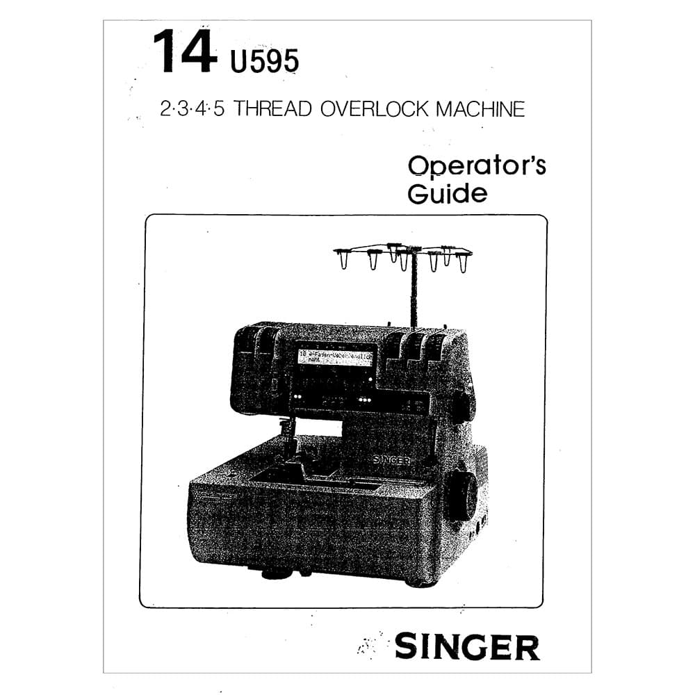 Singer 14U595 Instruction Manual image # 123630
