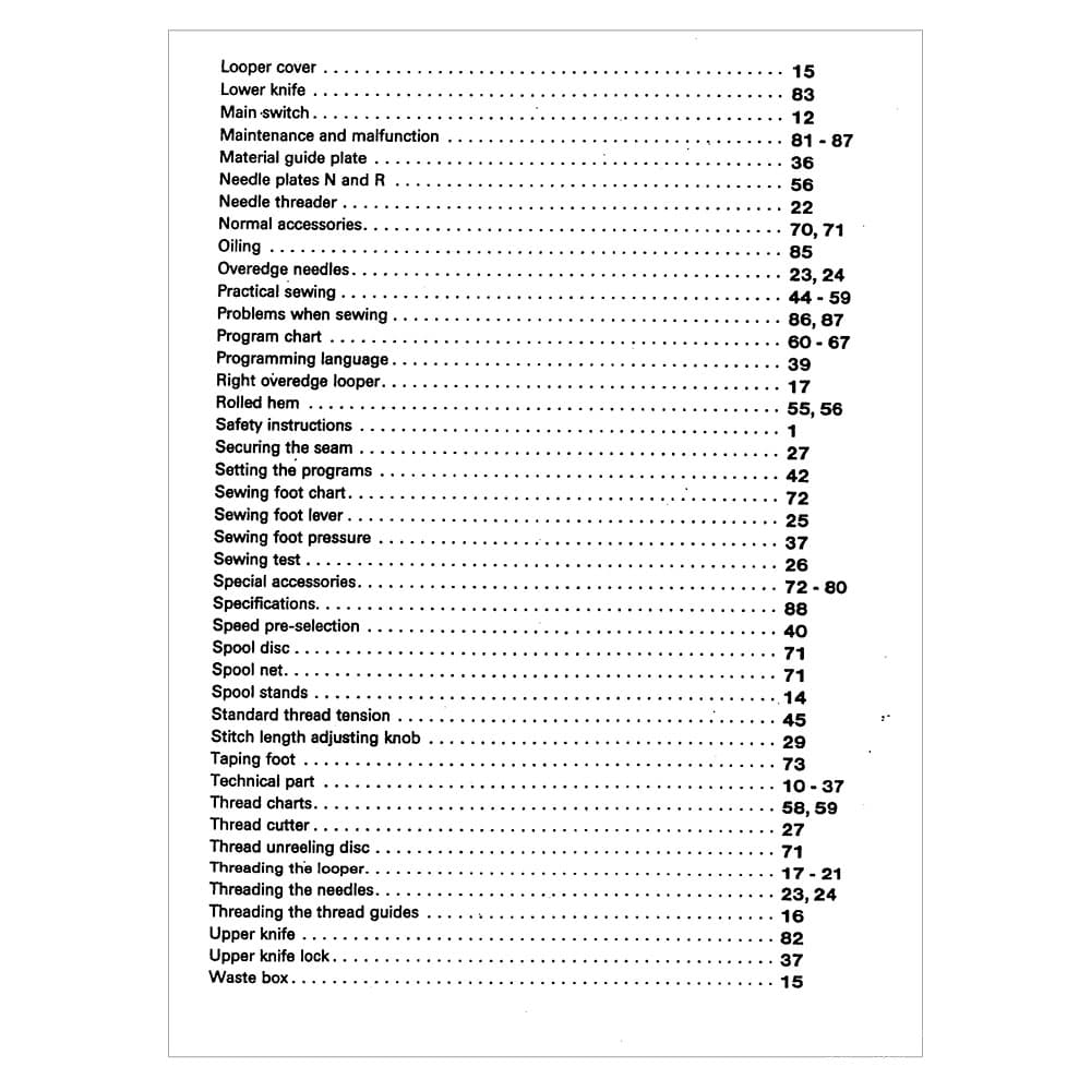 Singer 14U595 Instruction Manual image # 123629
