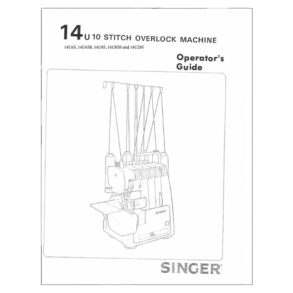 Singer 14U85B Instruction Manual image # 123690
