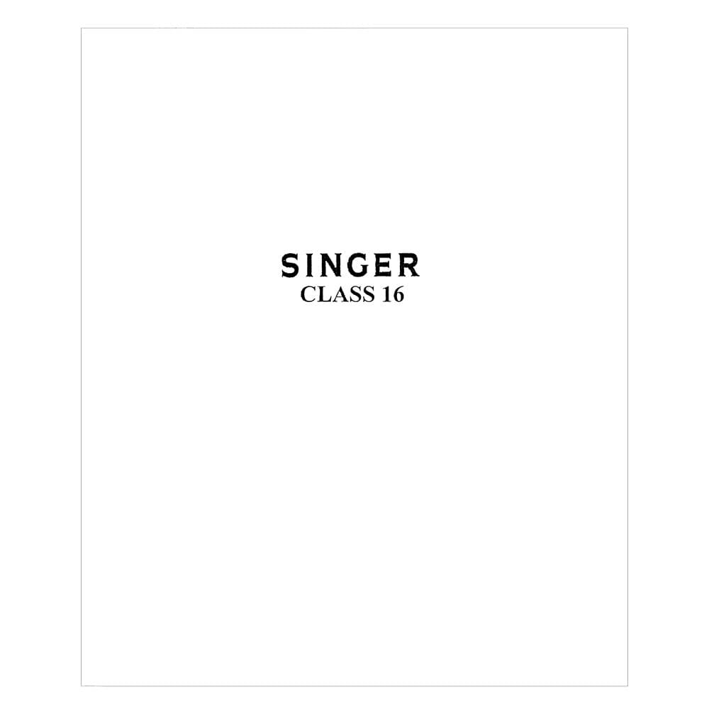 Singer 16 Instruction Manual image # 124167