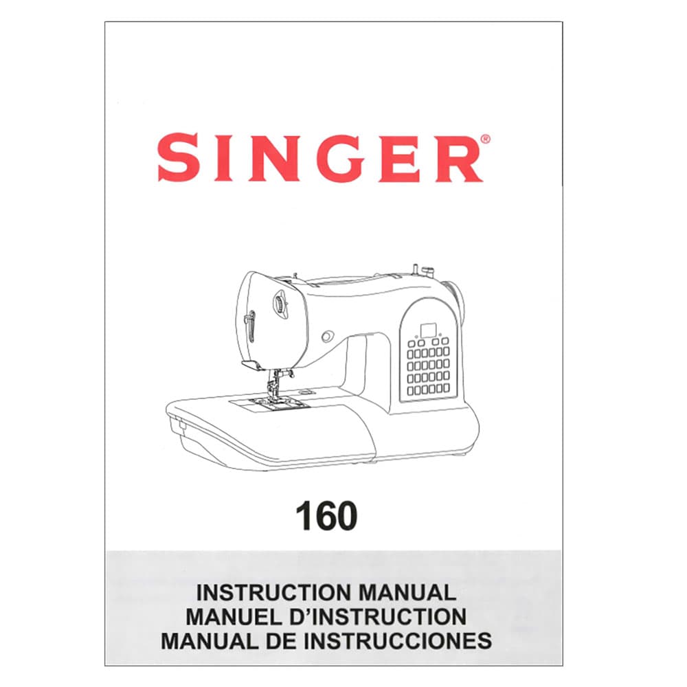 Singer 160 Instruction Manual