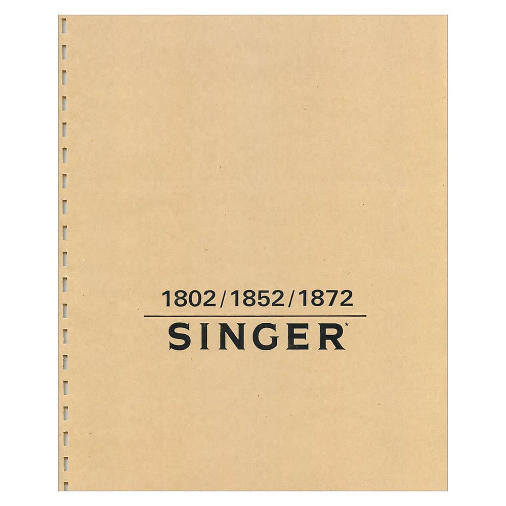 Singer 1872 Instruction Manual image # 124226