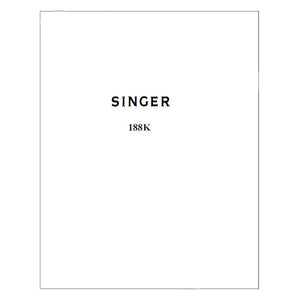 Singer 188K Instruction Manual image # 124230