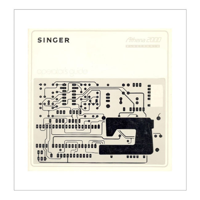 Singer Athena 2000 Instruction Manual