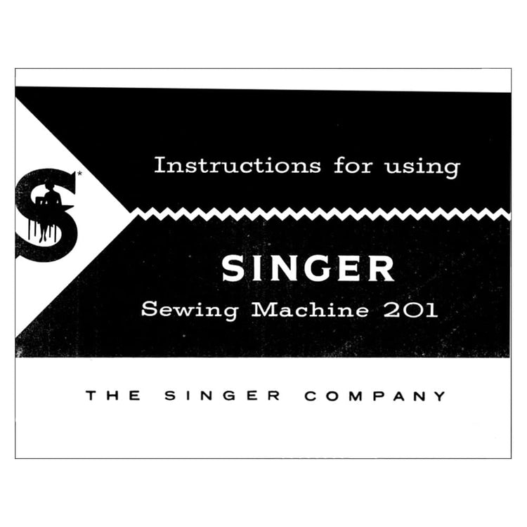 Singer 201-3 Instruction Manual image # 124243