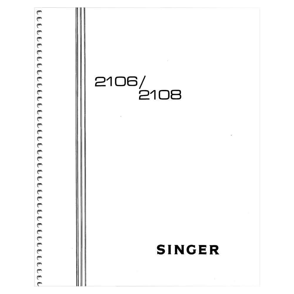 Singer 2106 Instruction Manual image # 123597