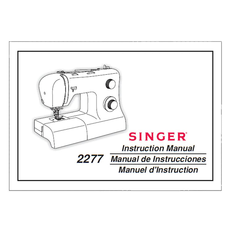 Singer 2277 Instruction Manual