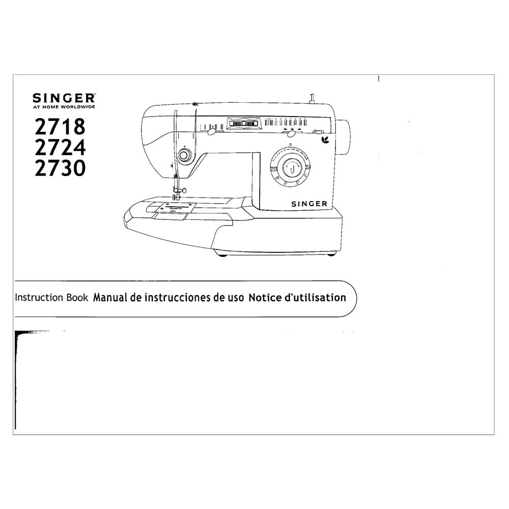 Singer 2730 Instruction Manual