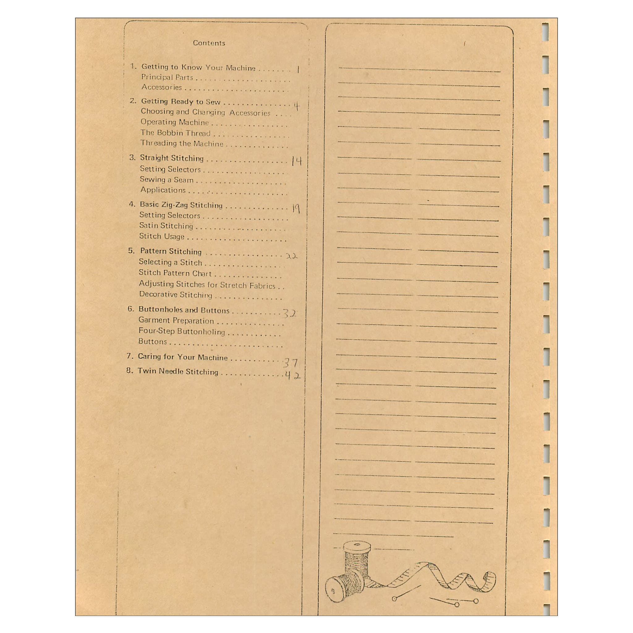 Singer 288 Instruction Manual