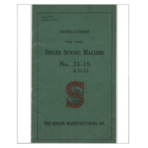 Singer 31-27 Instruction Manual image # 124356
