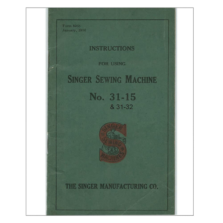 Singer 31-32 Instruction Manual image # 124357