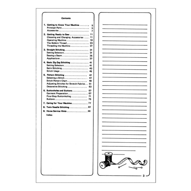 Singer 3140 Instruction Manual