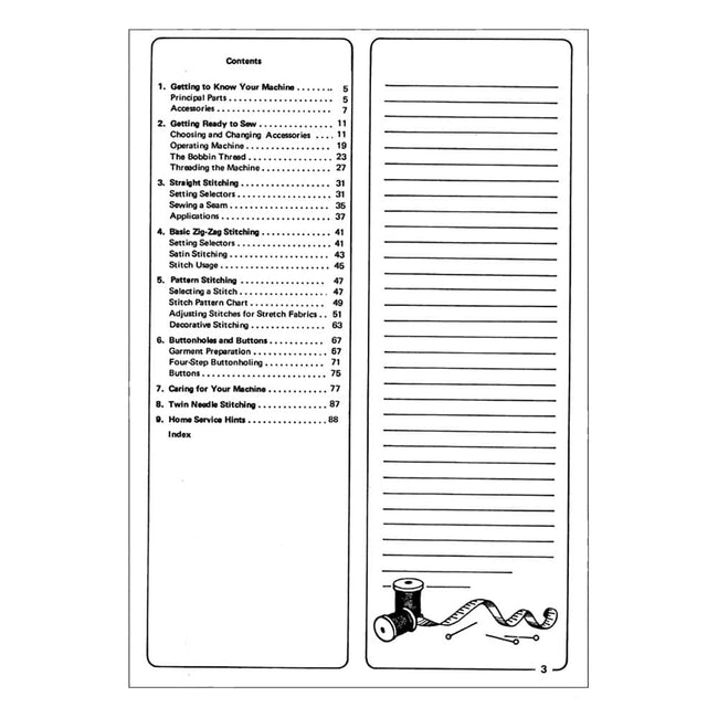 Singer 3145 Instruction Manual
