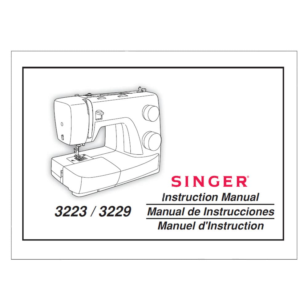 Singer 3229 Simple Instruction Manual image # 124383