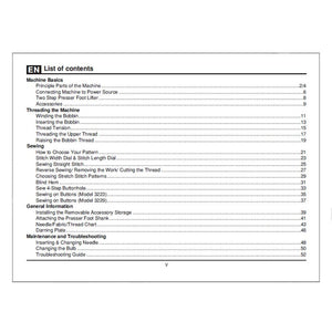 Singer 3229 Simple Instruction Manual image # 124382