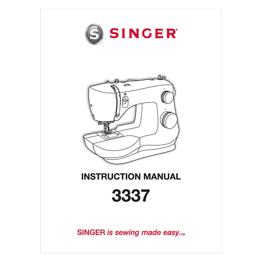 Singer Simple Service Manual Singer 3337 Simple Instruction Manual