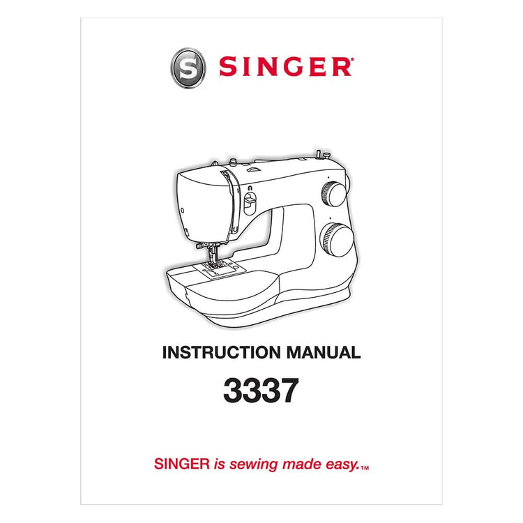 Singer 3337 Simple Instruction Manual