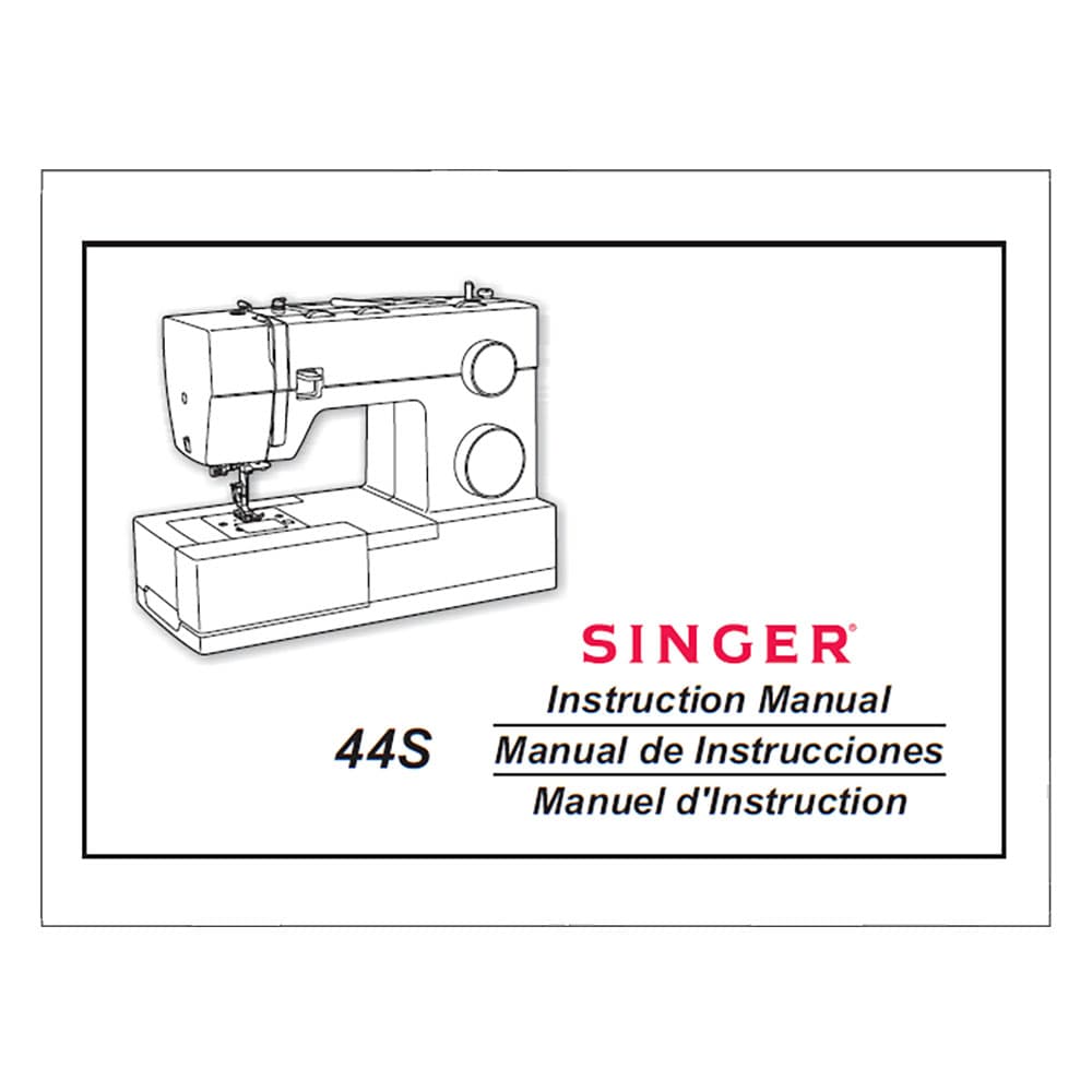 Singer 44S Instruction Manual