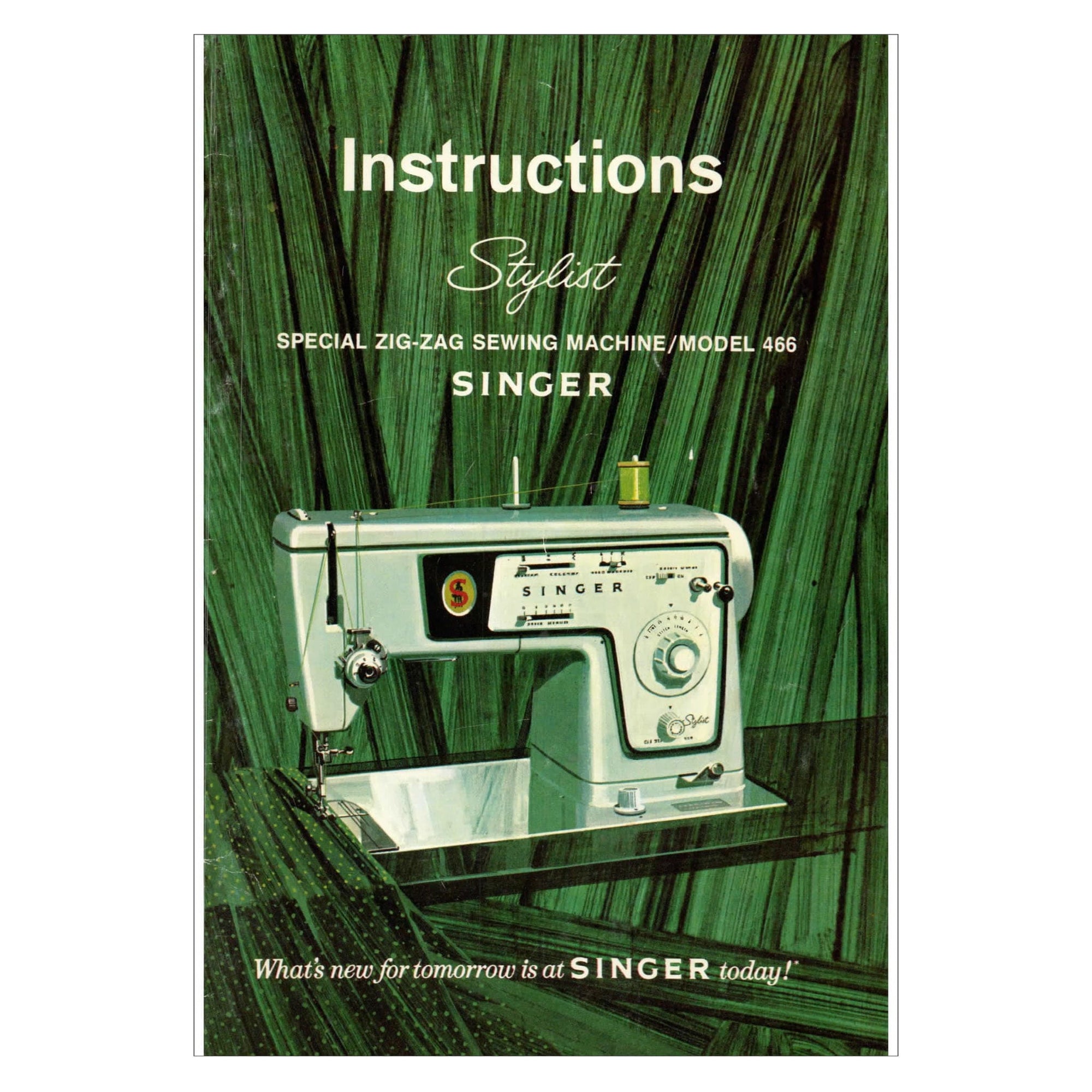 Singer 466 Instruction Manual