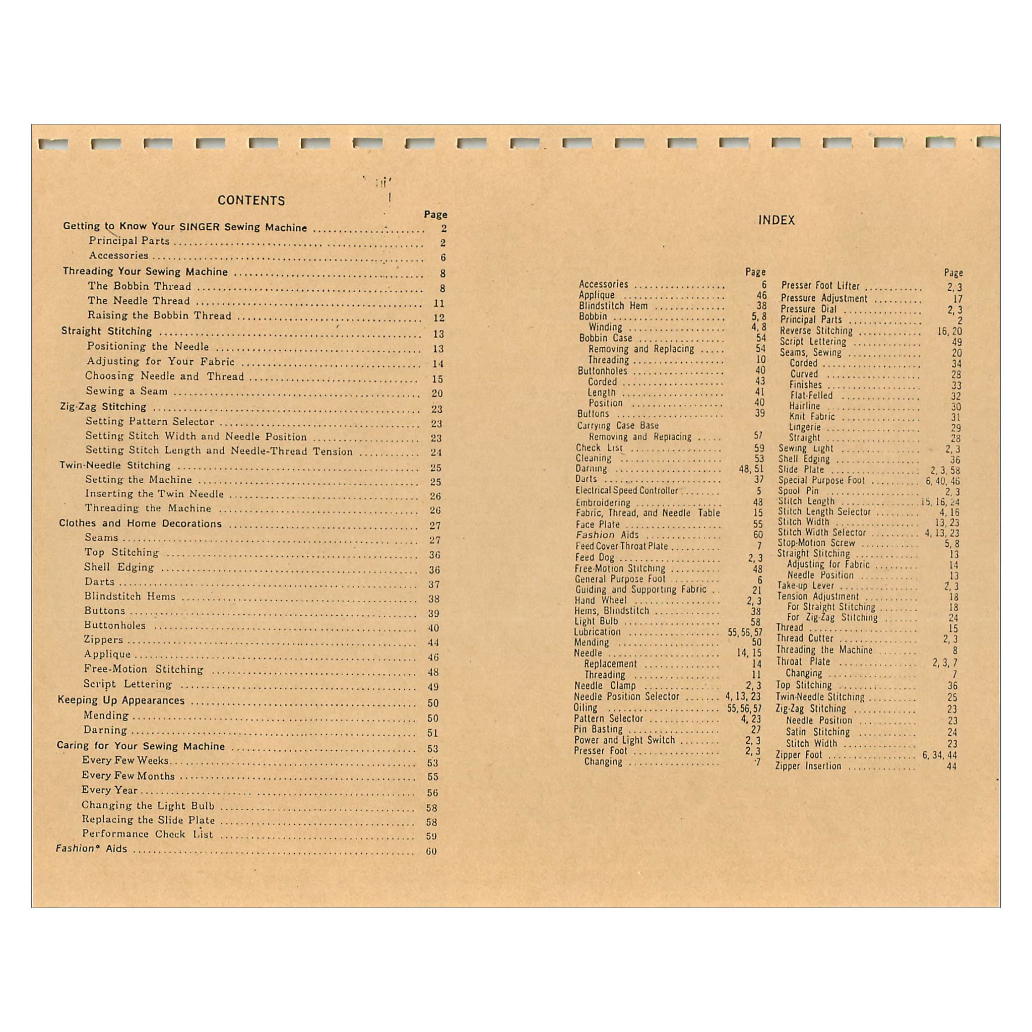 Singer 467 Instruction Manual