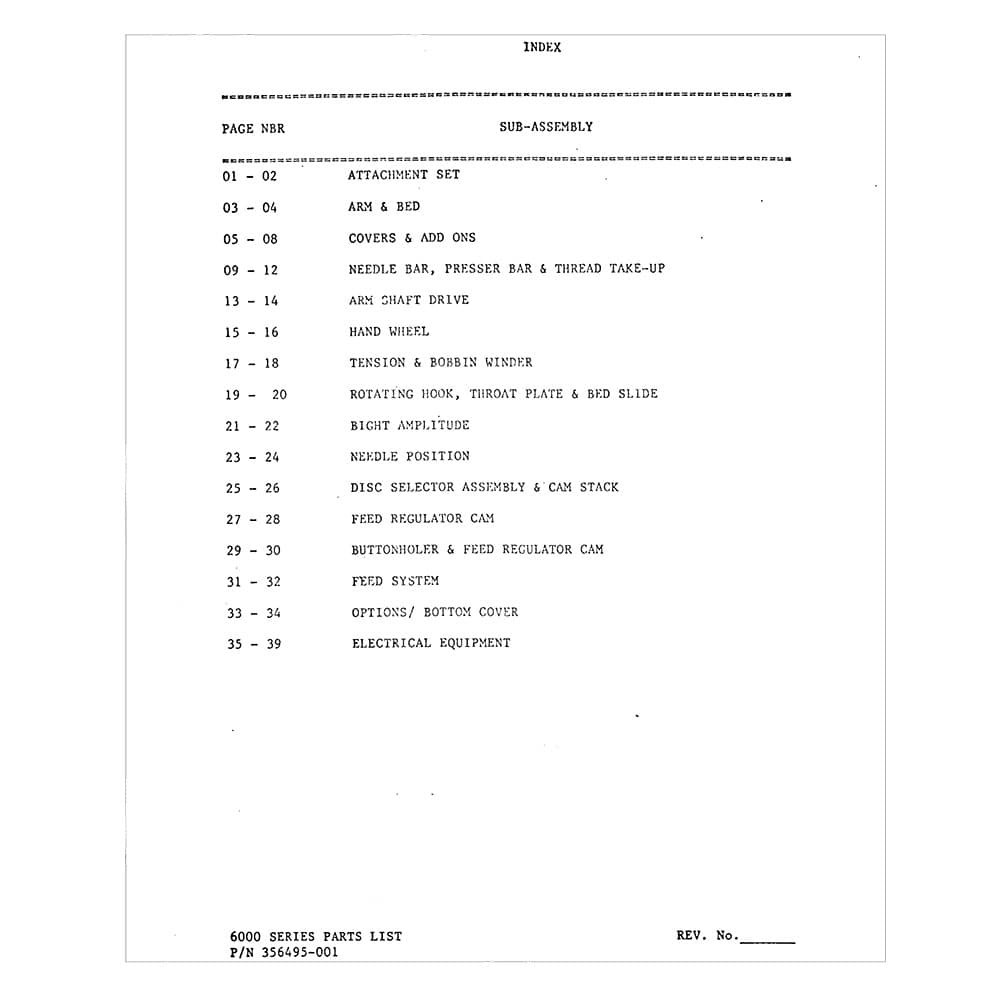 Singer 6010 Instruction Manual image # 124717