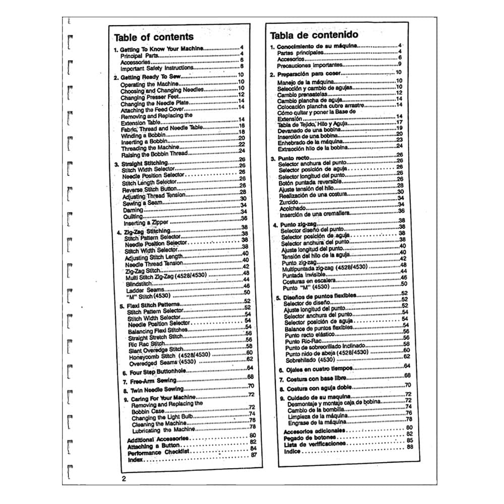 Singer 6215 Instruction Manual image # 124741