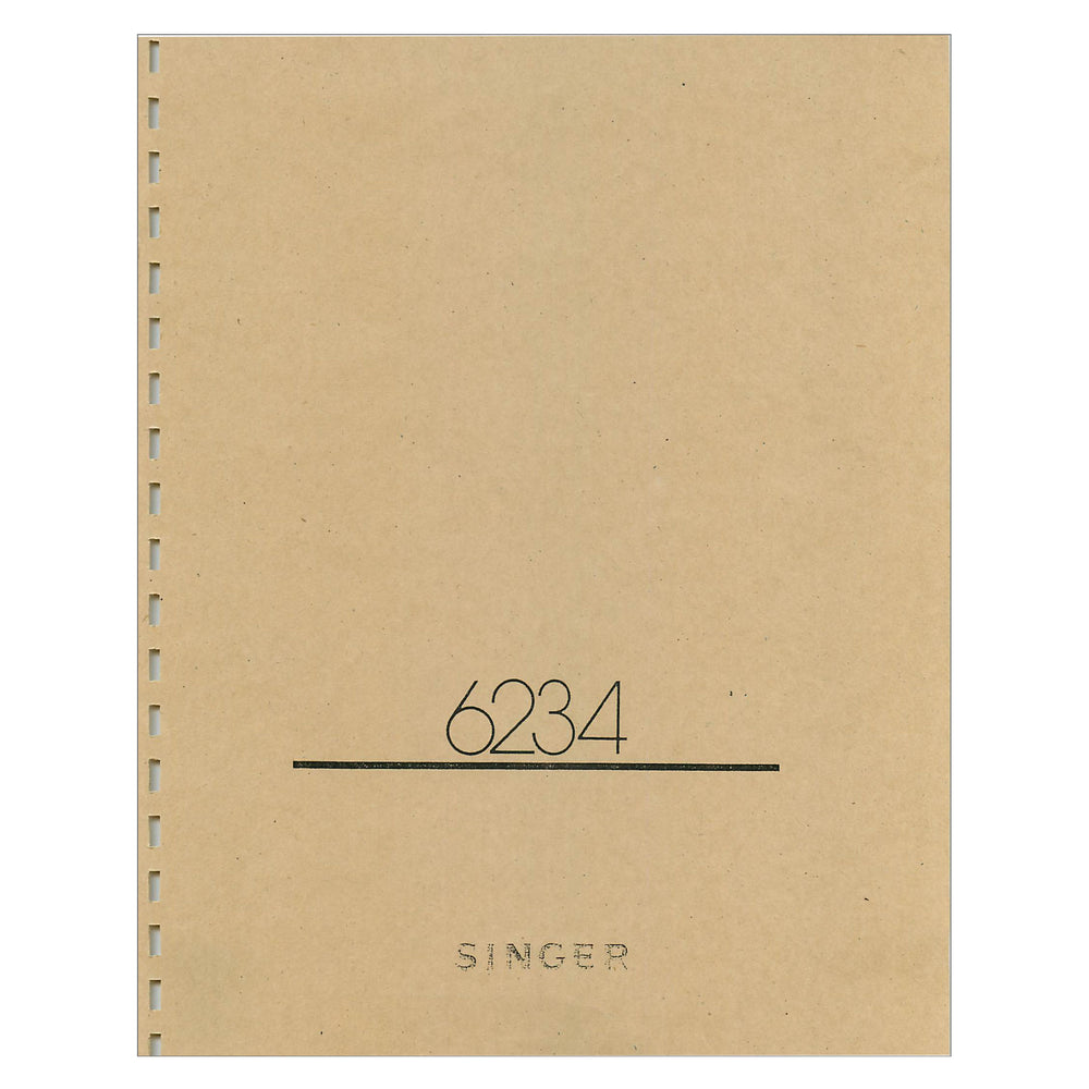 Singer 6234 Instruction Manual