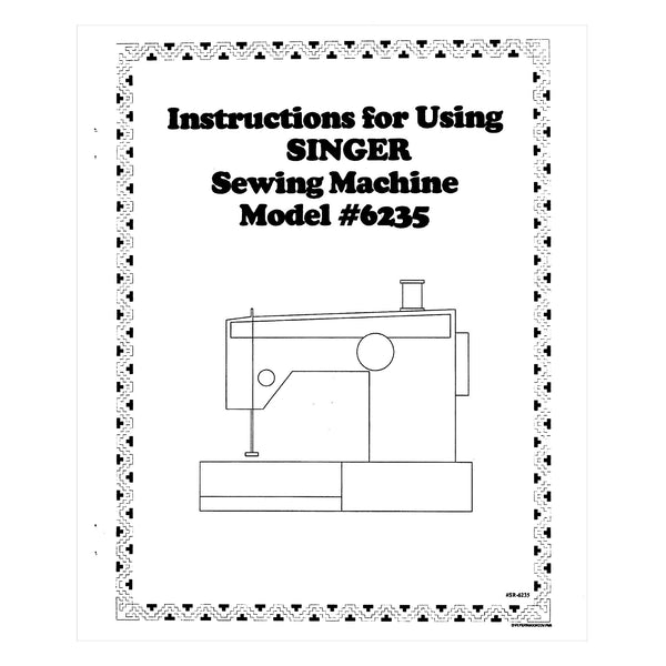 Singer 6235 Instruction Manual