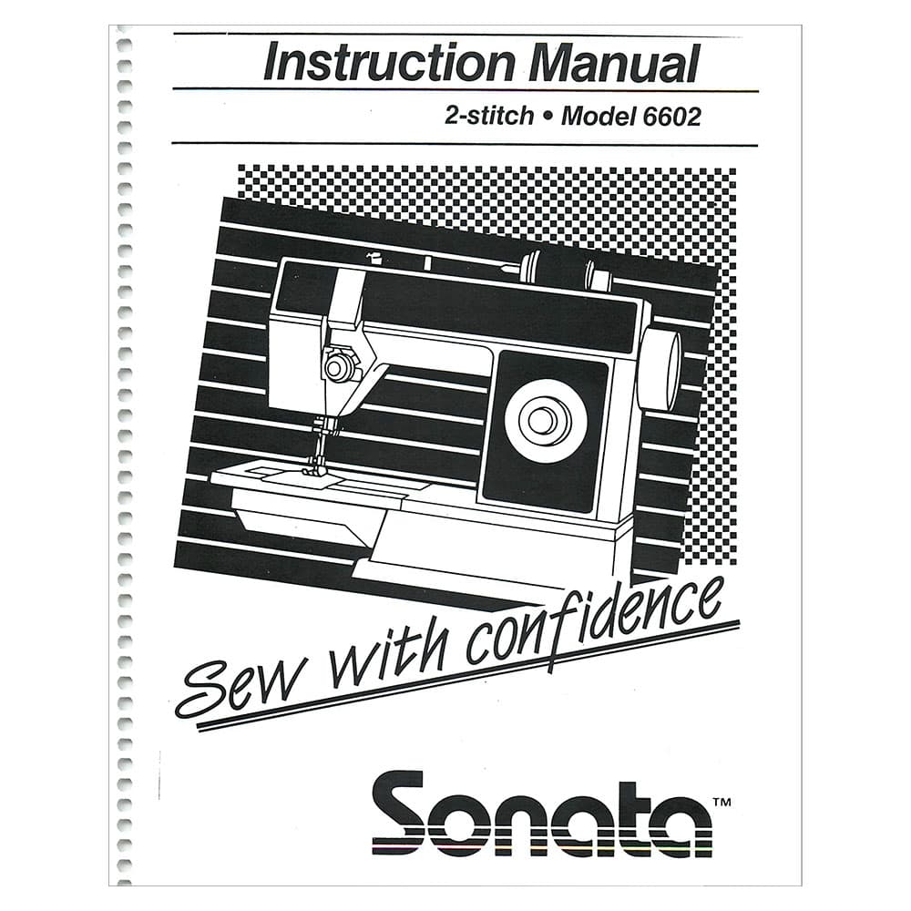 Singer 6602 Sonata Instruction Manual image # 123825
