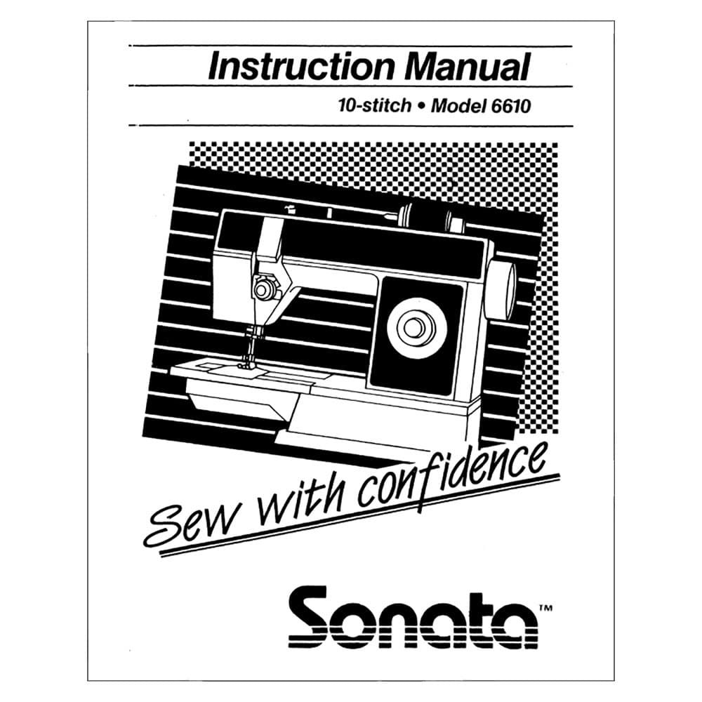 Singer Sonata 6610 Instruction Manual image # 123936