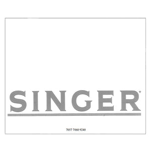 Singer 7060 Instruction Manual image # 123634