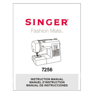Instruction Manual, Singer 7256 image # 123901