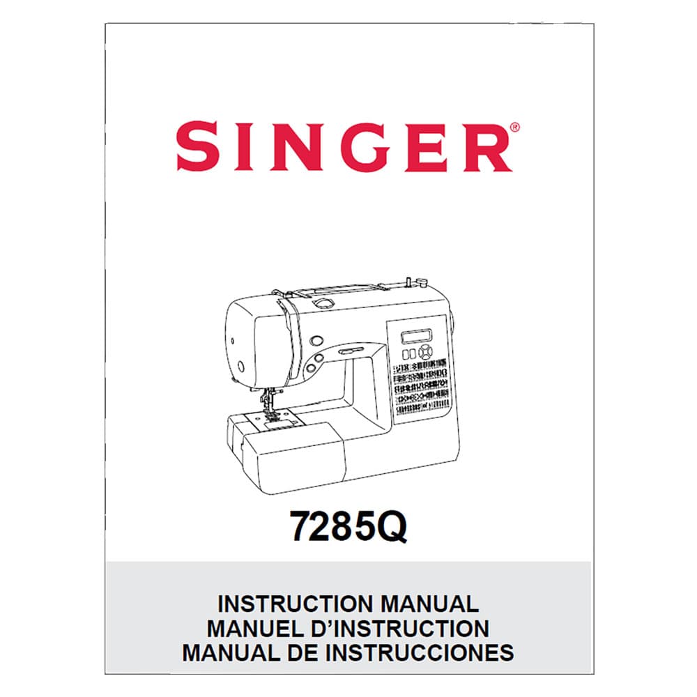 Singer 7285Q Instruction Manual