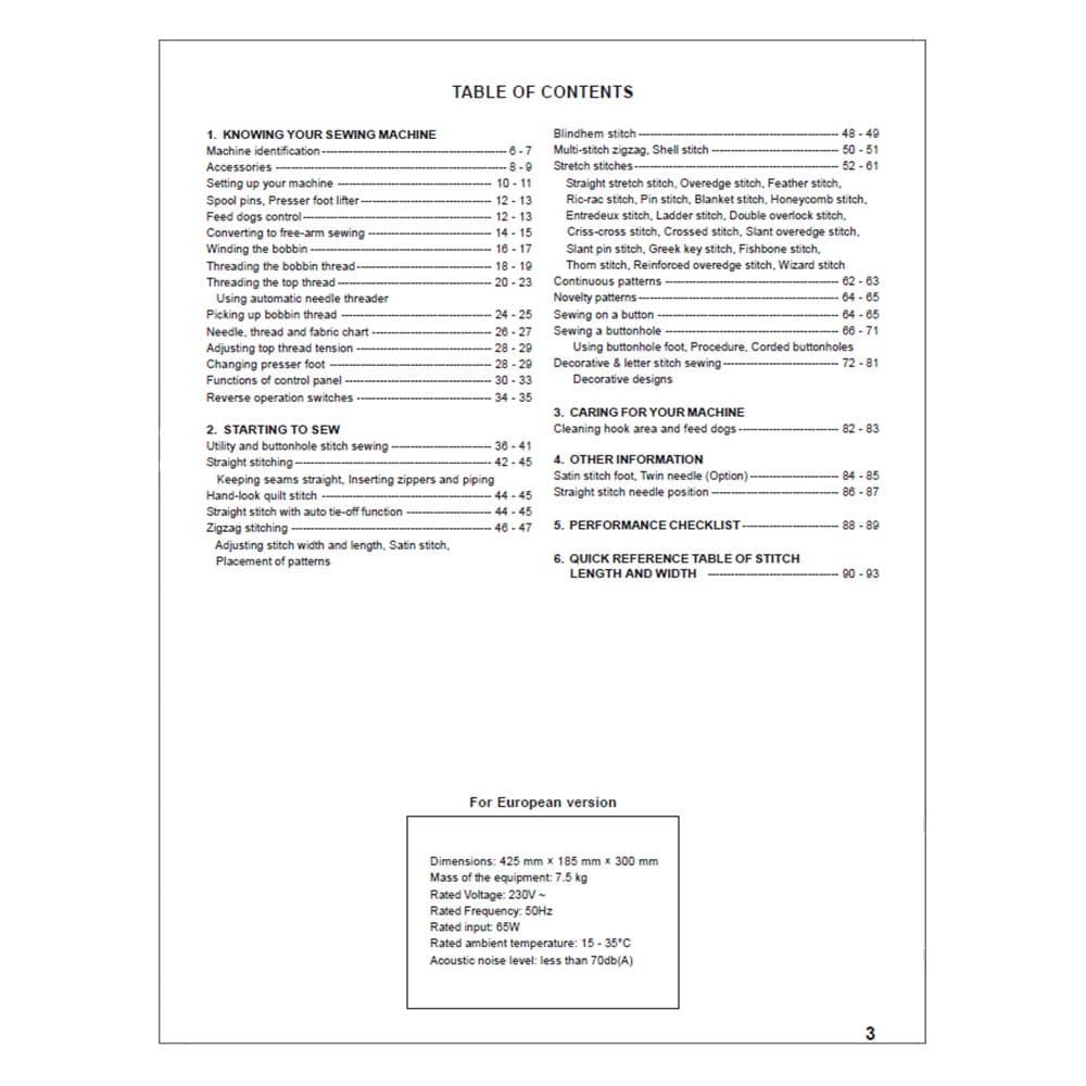 Singer 7430 Instruction Manual image # 123837