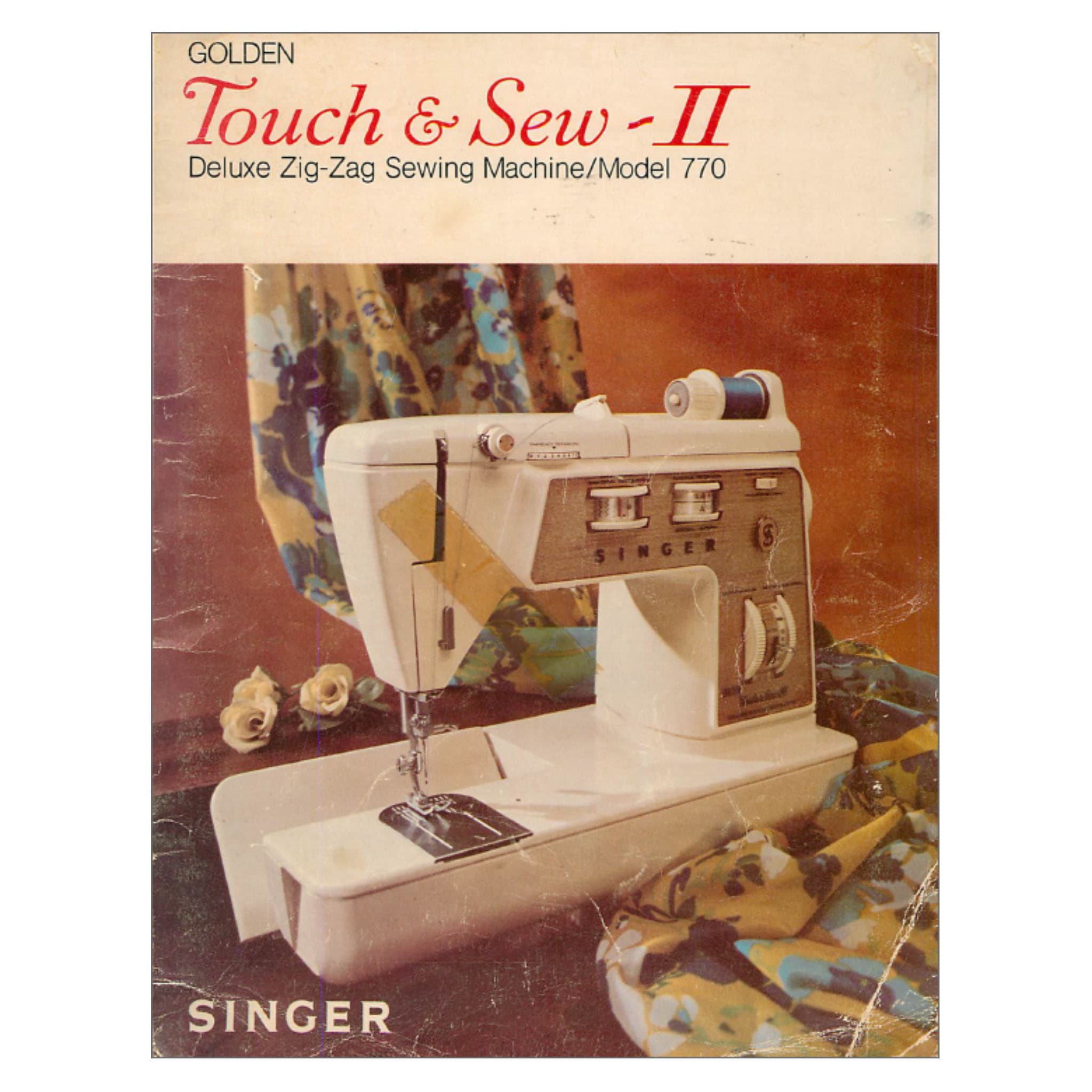 Singer 770 Instruction Manual
