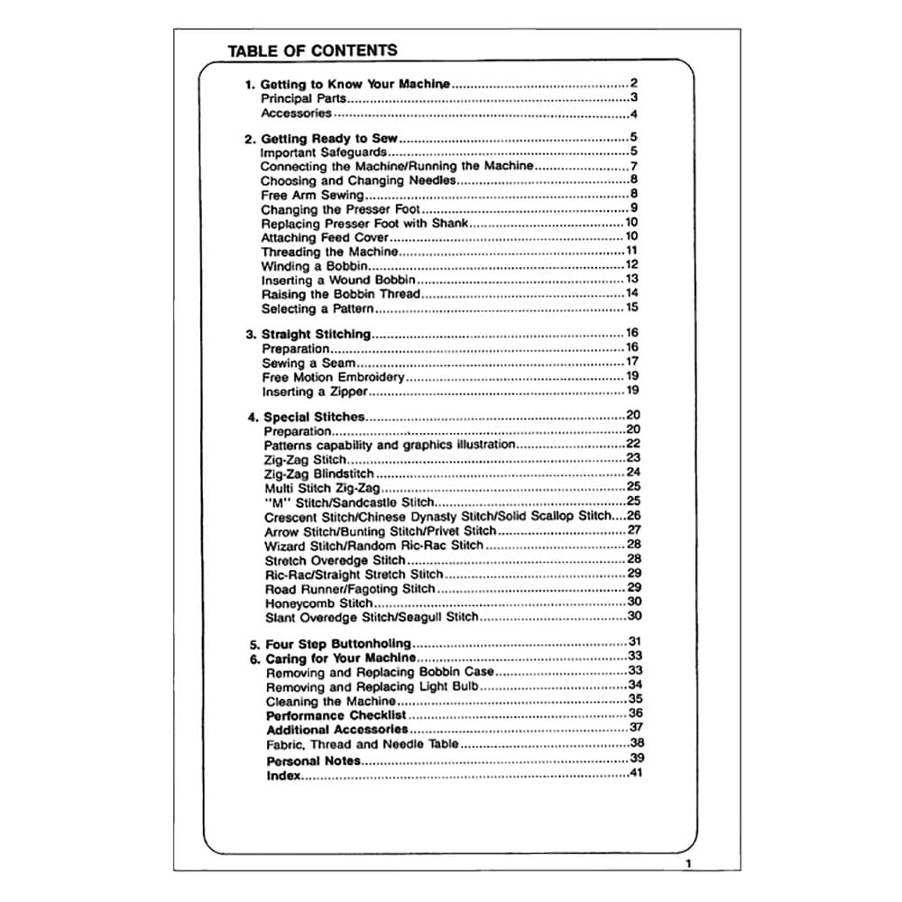 Singer 9018 Instruction Manual image # 123951