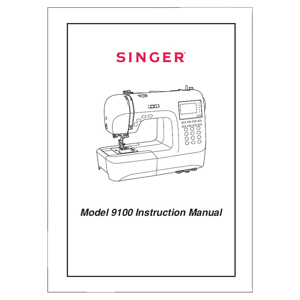 Singer 9100 Instruction Manual image # 123489