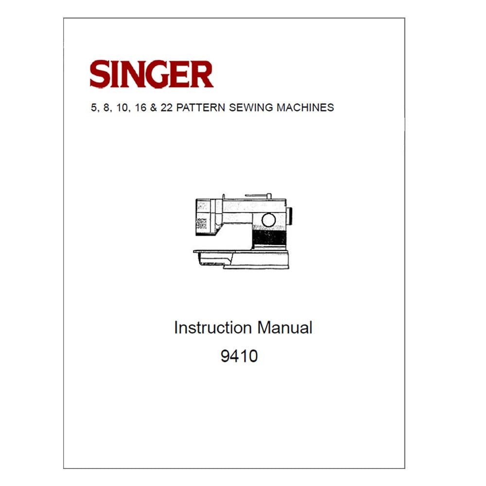 Singer Sewing Machine Model 9410 Key Features Singer Sewing Machine Model 9410 Key Features