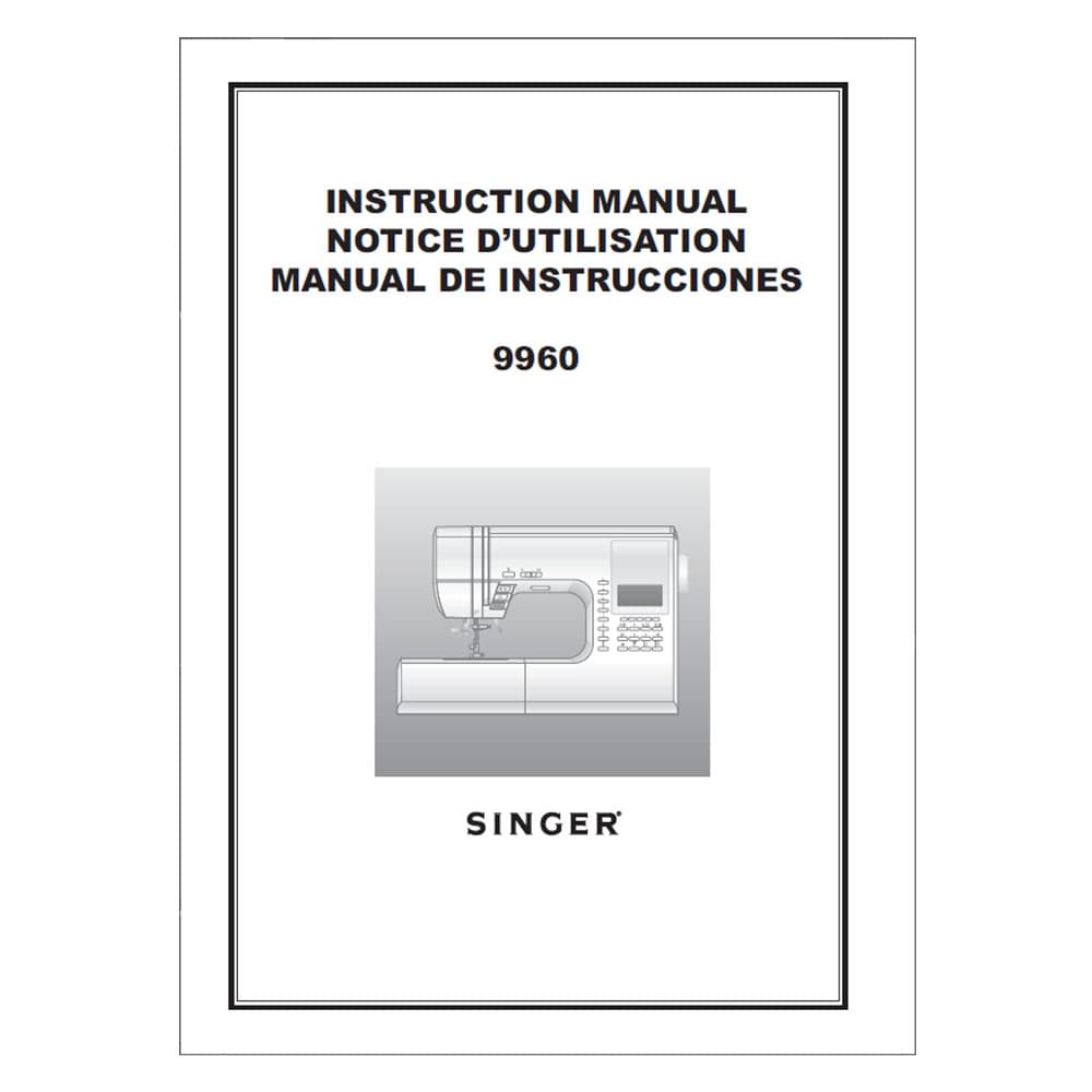 Singer 9960 Quantum Stylist Instruction Manual image # 123906