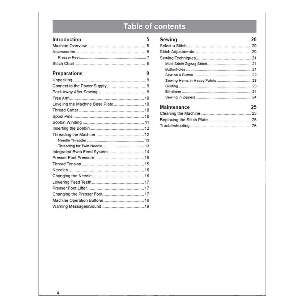 Singer Featherweight C240 Instruction Manual