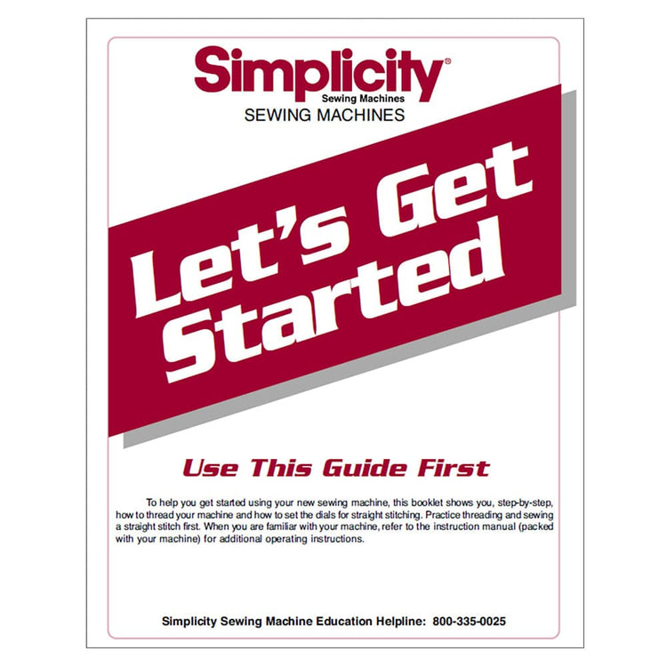 Simplicity S110 Instruction Manual image # 123446