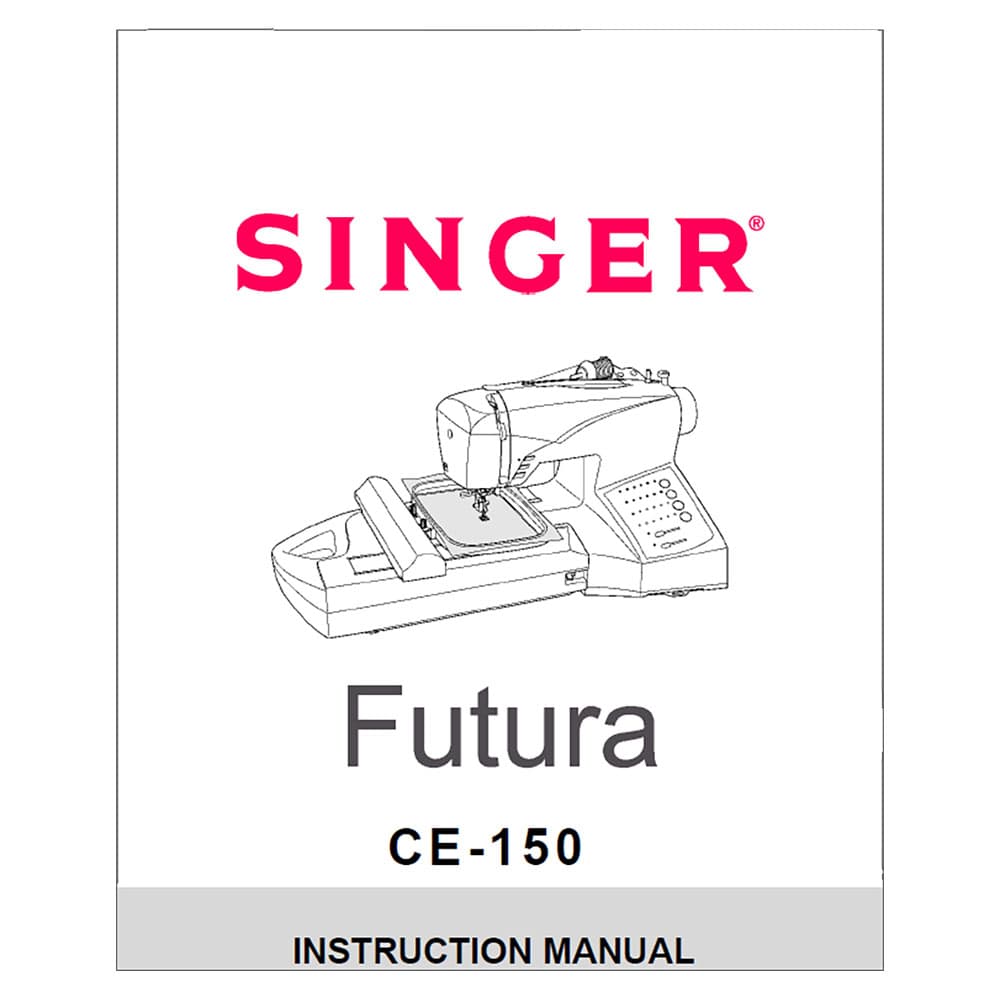 Singer Futura CE-150 Instruction Manual image # 123577