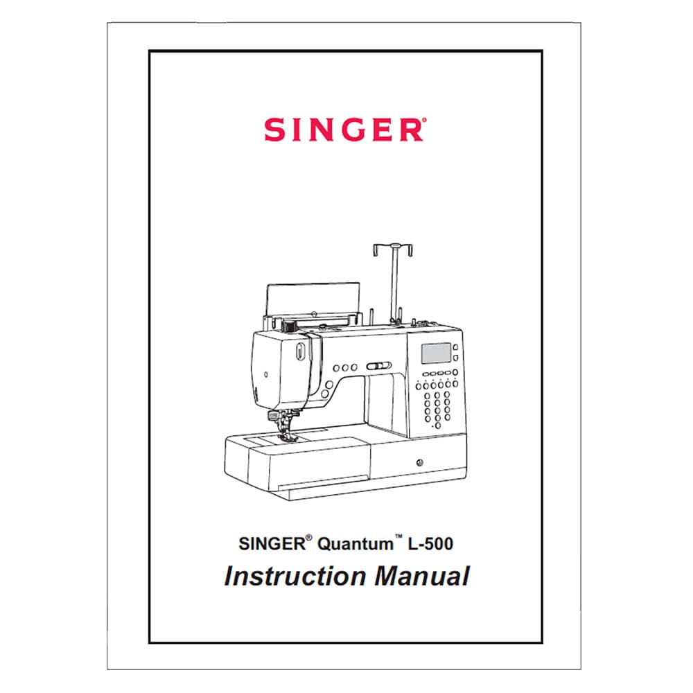 Singer Quantum L-500 Instruction Manual image # 123507