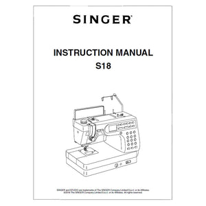 Singer S18 Instruction Manual image # 123511