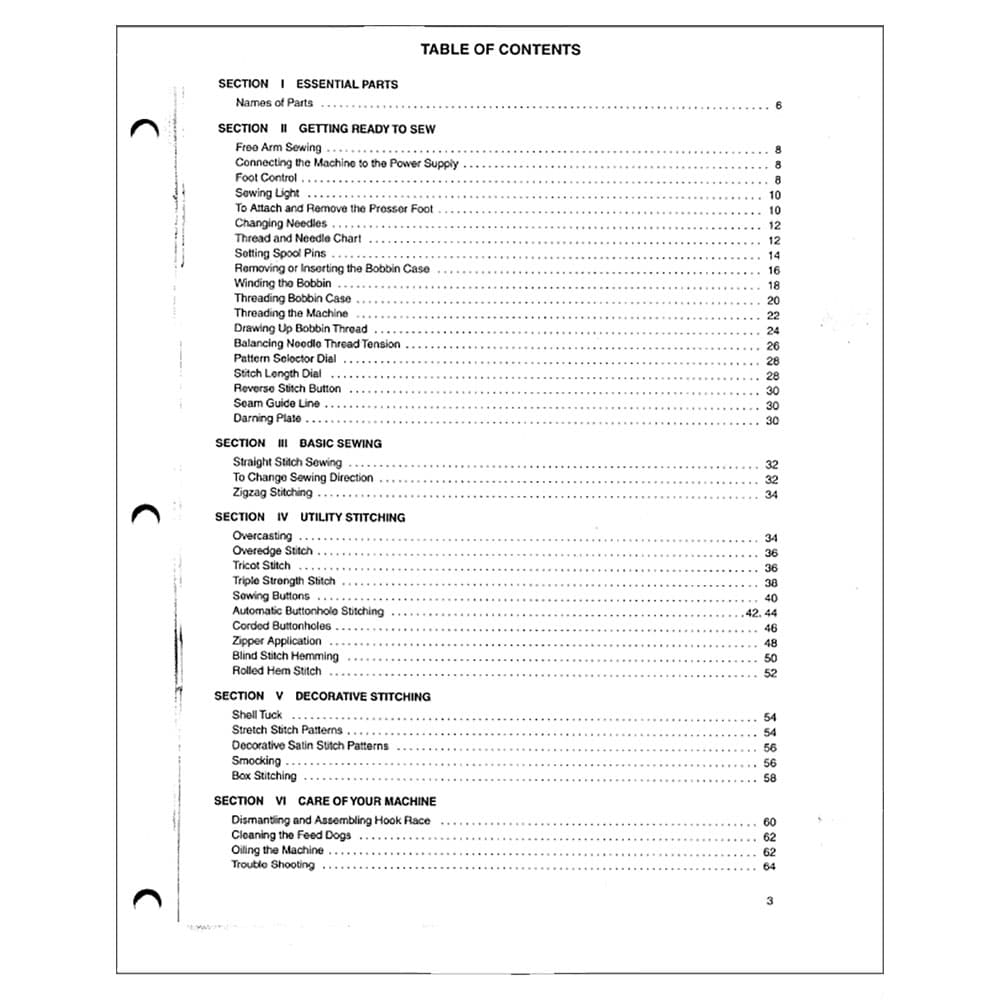 Simplicity S180 Instruction Manual image # 123462