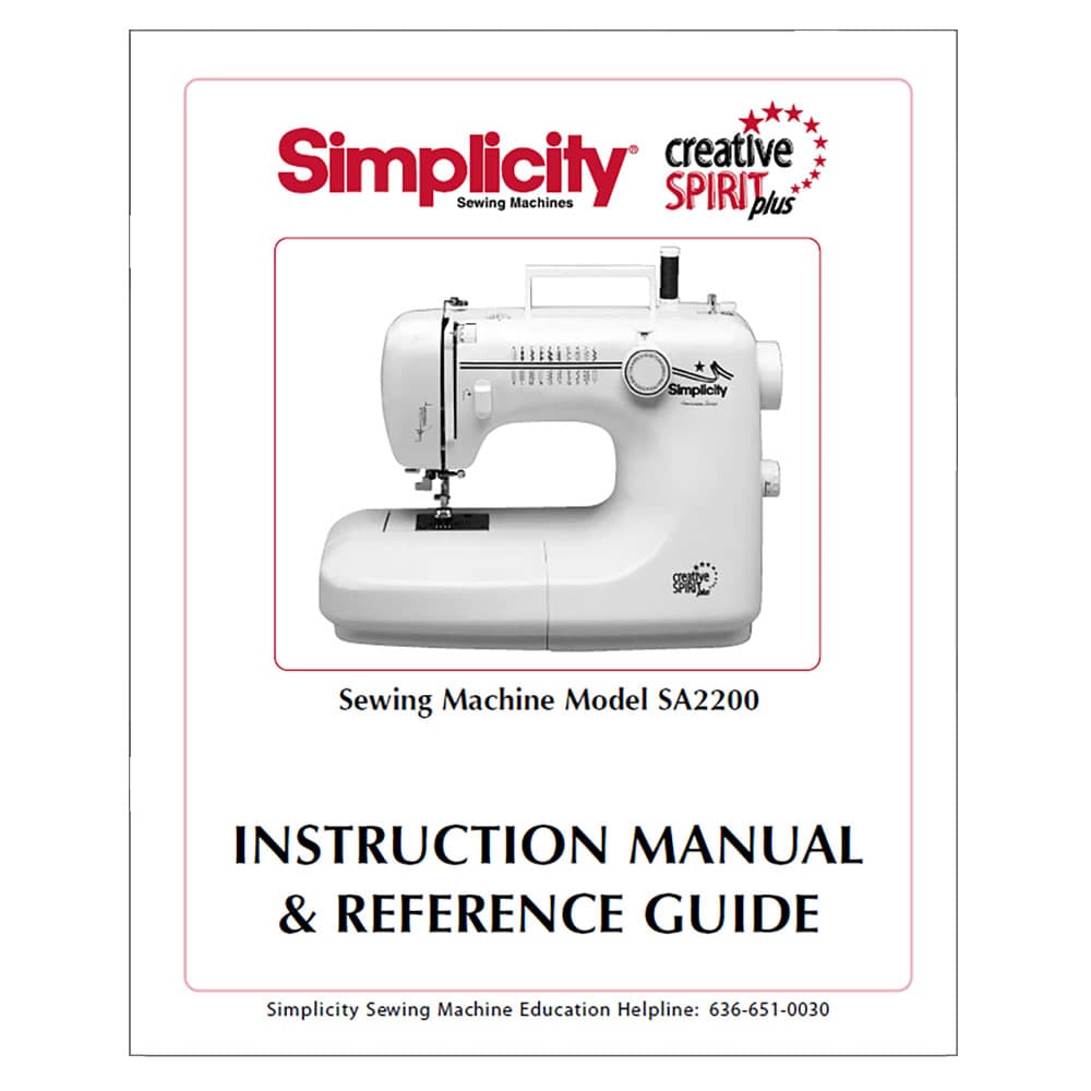 Simplicity SA2200 Instruction Manual image # 123467