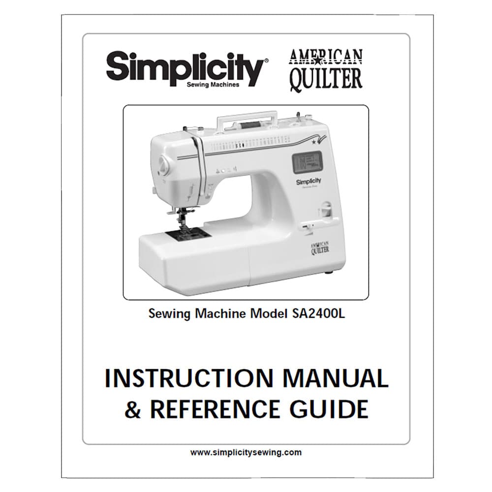Simplicity SA2400L Instruction Manual image # 123469